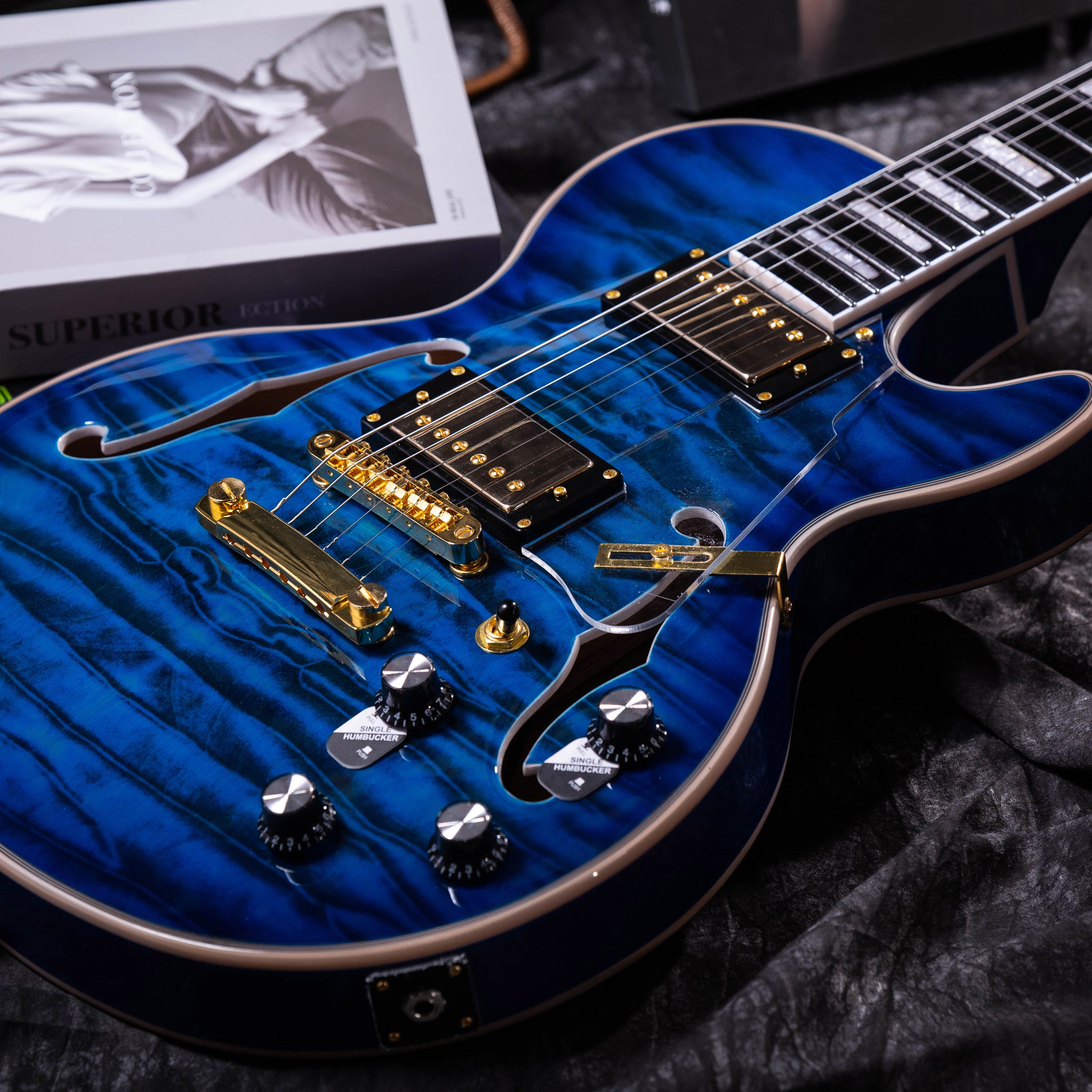 The Falcon Electric Guitar - Blackbird High-Performance Solid Body - U ...